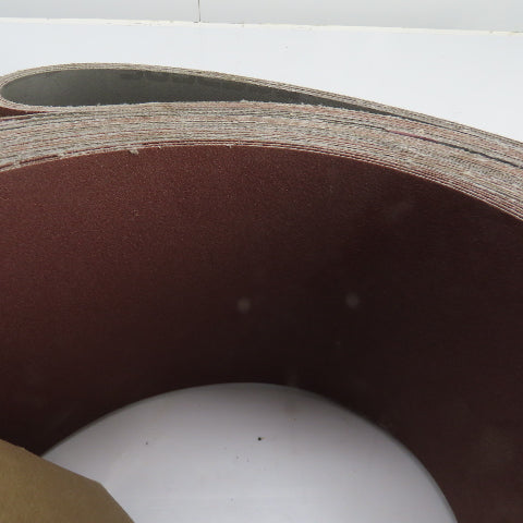 Deerfos XA167 6" x 270" Aluminum Oxide Sanding Belt 120 Grit Lot Of 7