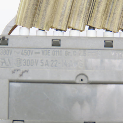 Wieland WKB 2.5/B/U ST29/10S 10 Position Terminal Piggyback Plug Socket 300V 50A