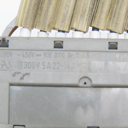 Wieland WKB 2.5/B/U ST29/10S 10 Position Terminal Piggyback Plug Socket 300V 50A