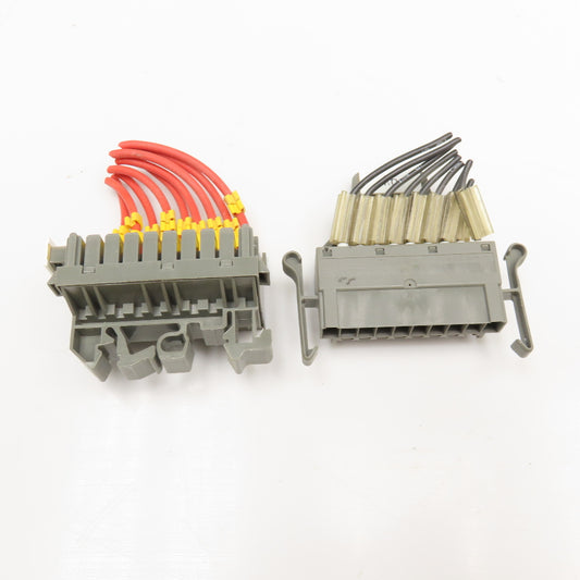 Wieland WKB 2.5/B/U ST29/10S 10 Position Terminal Piggyback Plug Socket 300V 50A