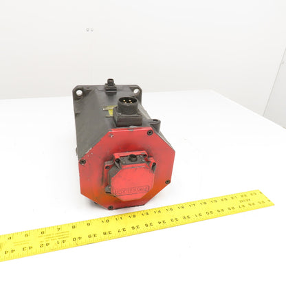 Fanuc A06B-0267-B605 4.3kW 2000RPM 179V AC Servo Brake Motor W/ Pulsecoder