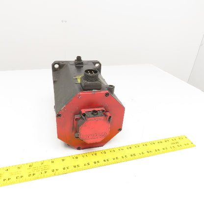 Fanuc A06B-0267-B605 4.3kW 2000RPM 179V AC Servo Brake Motor W/ Pulsecoder