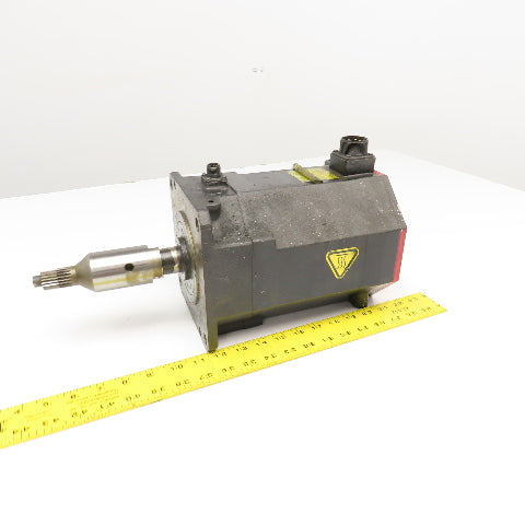 Fanuc A06B-0267-B605 4.3kW 2000RPM 179V AC Servo Brake Motor W/ Pulsecoder