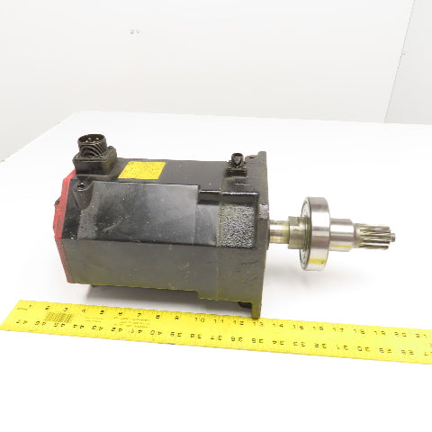 Fanuc A06B-0267-B605 4.3kW 2000RPM 179V AC Servo Brake Motor W/ Pulsecoder