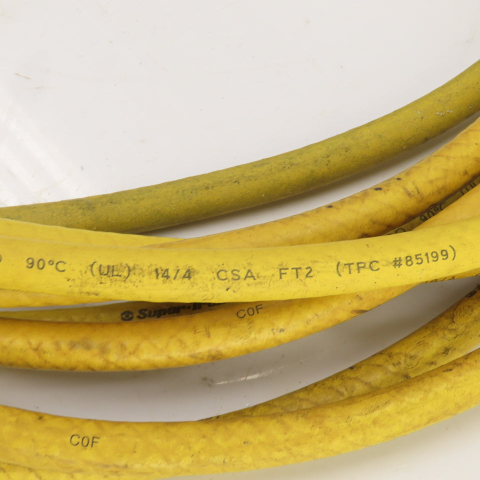 Super-Trex 85199 Triple-Gard 4-Cond. 14 AWG Portable Flexible Power Cord 39' L