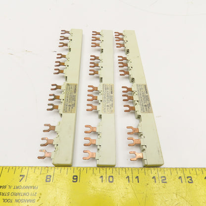 Siemens 3VU9135-1AB04 600V 65A Bus Bar For Type 3VU13 Motor Starters Lot Of 3