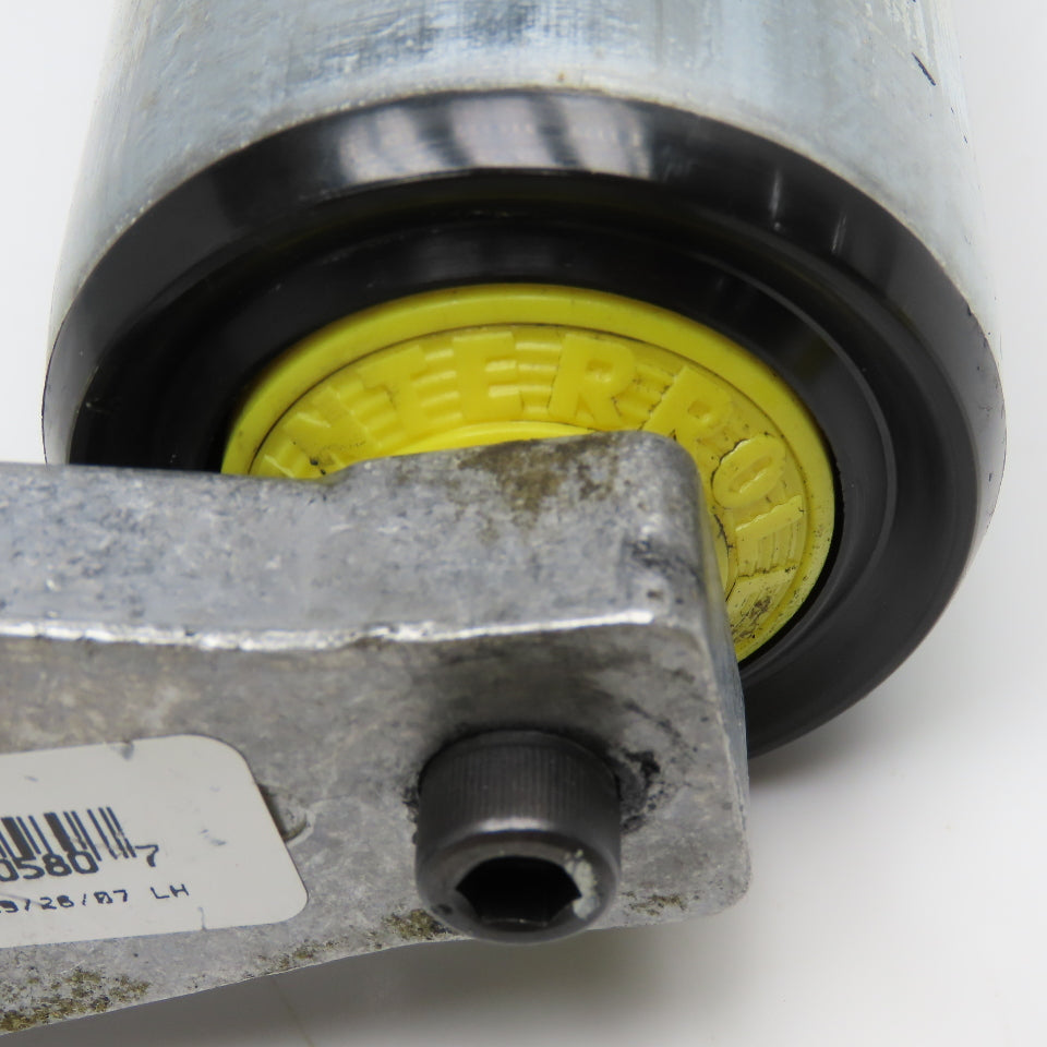 Interroll 2.5" OD 10" BF Idler Conveyor Roller W/ Fenner Drive Tensioner RT1002
