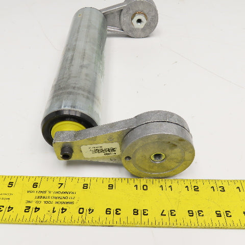 Interroll 2.5" OD 10" BF Idler Conveyor Roller W/ Fenner Drive Tensioner RT1002