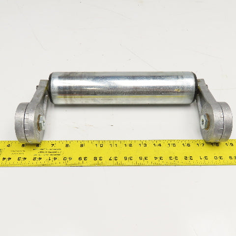 Interroll 2.5" OD 10" BF Idler Conveyor Roller W/ Fenner Drive Tensioner RT1002