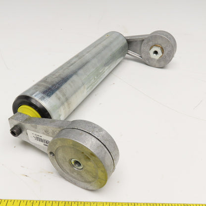 Interroll 2.5" OD 10" BF Idler Conveyor Roller W/ Fenner Drive Tensioner RT1002