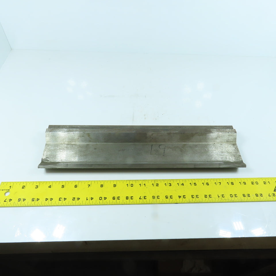 16-1/2" 90° V-Forming Press Brake Gooseneck Punch Die Punch (Damaged) 3-5/8" H