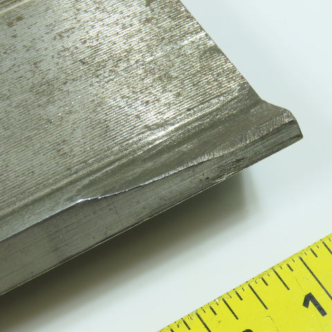 16-1/2" 90° V-Forming Press Brake Gooseneck Punch Die Punch (Damaged) 3-5/8" H