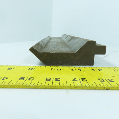 16-1/2" 90° V-Forming Press Brake Gooseneck Punch Die Punch (Damaged) 3-5/8" H