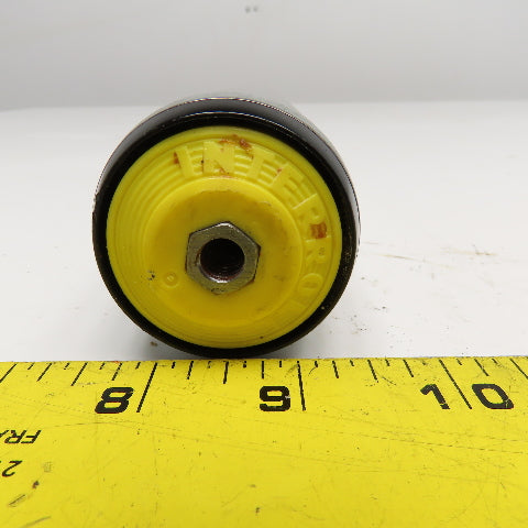 Interroll 1.9" Diameter Conveyor Gravity Roller 10" Face Width 11-1/4" BF