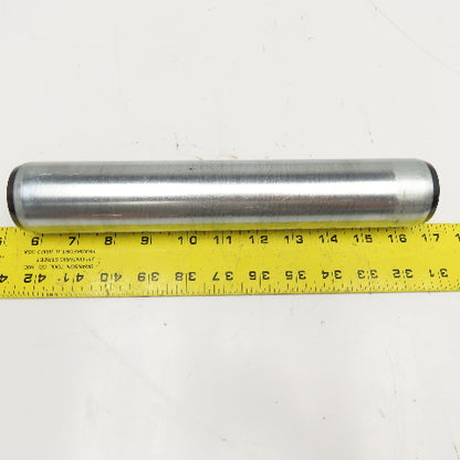 Interroll 1.9" Diameter Conveyor Gravity Roller 10" Face Width 11-1/4" BF