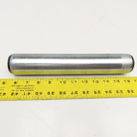 Interroll 1.9" Diameter Conveyor Gravity Roller 10" Face Width 11-1/4" BF