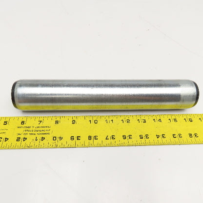 Interroll 1.9" Diameter Conveyor Gravity Roller 10" Face Width 11-1/4" BF