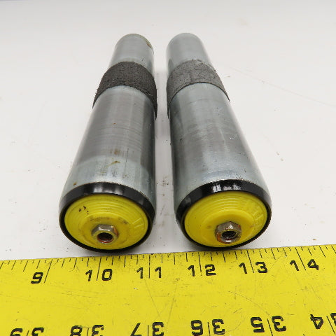 Interroll 1.9" Diameter Conveyor Gravity Roller 10" Face Width 11-1/4" BF Lot/2