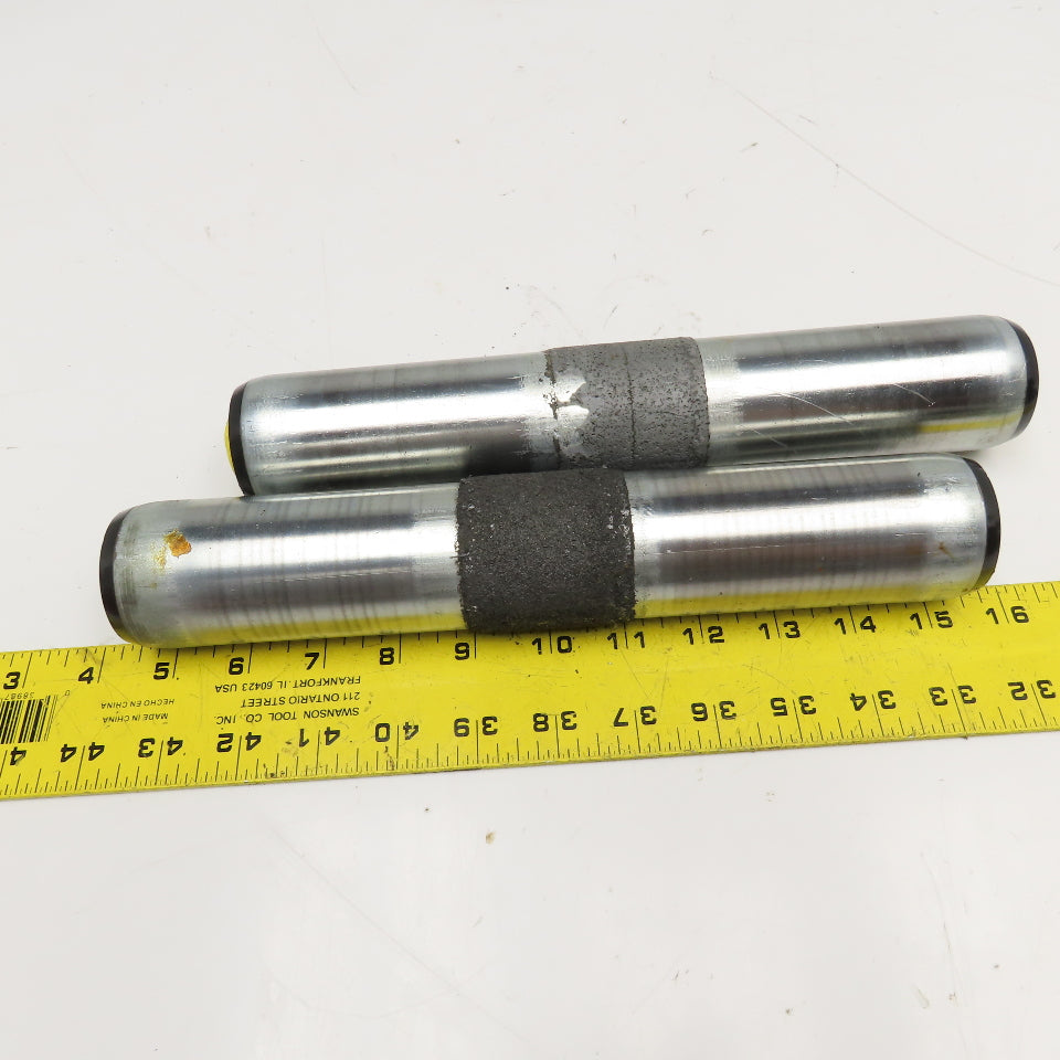 Interroll 1.9" Diameter Conveyor Gravity Roller 10" Face Width 11-1/4" BF Lot/2