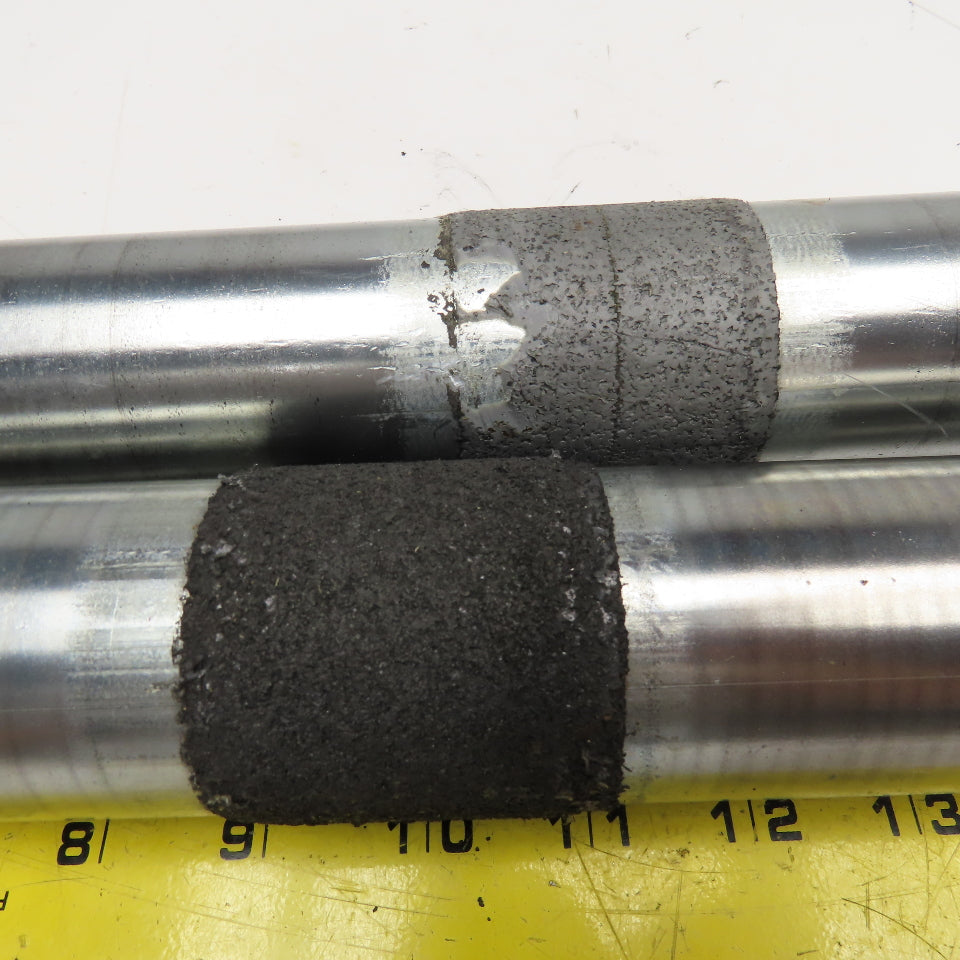 Interroll 1.9" Diameter Conveyor Gravity Roller 10" Face Width 11-1/4" BF Lot/2