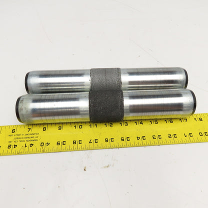 Interroll 1.9" Diameter Conveyor Gravity Roller 10" Face Width 11-1/4" BF Lot/2