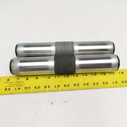 Interroll 1.9" Diameter Conveyor Gravity Roller 10" Face Width 11-1/4" BF Lot/2