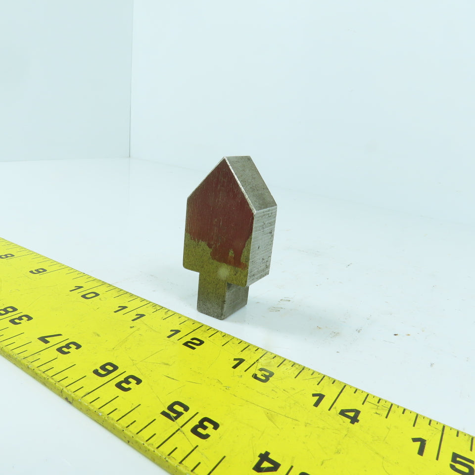 3/4" L Press Brake 90° Forming Angle Die Block Punch 1/2" Tang 1-3/4" H