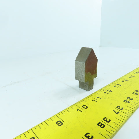 3/4" L Press Brake 90° Forming Angle Die Block Punch 1/2" Tang 1-3/4" H
