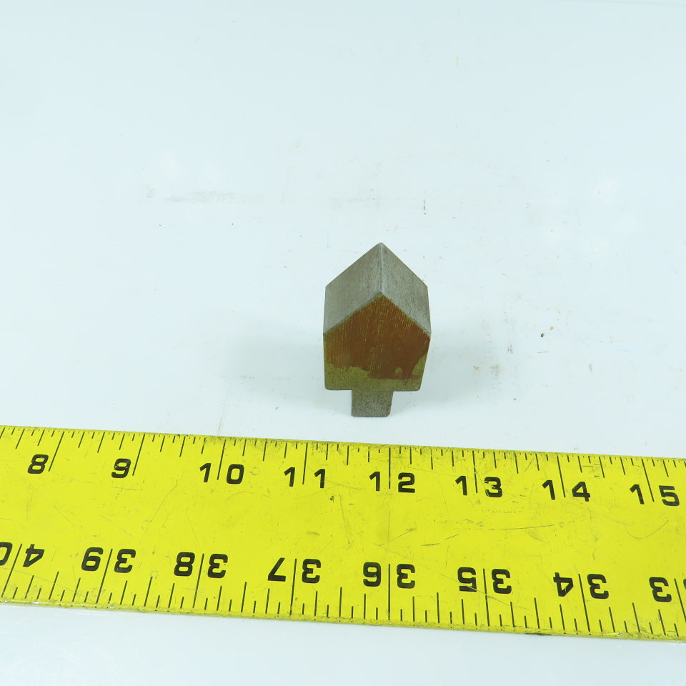 3/4" L Press Brake 90° Forming Angle Die Block Punch 1/2" Tang 1-3/4" H