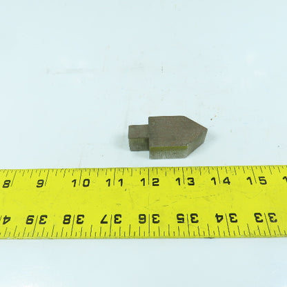 3/4" L Press Brake 90° Forming Angle Die Block Punch 1/2" Tang 1-3/4" H