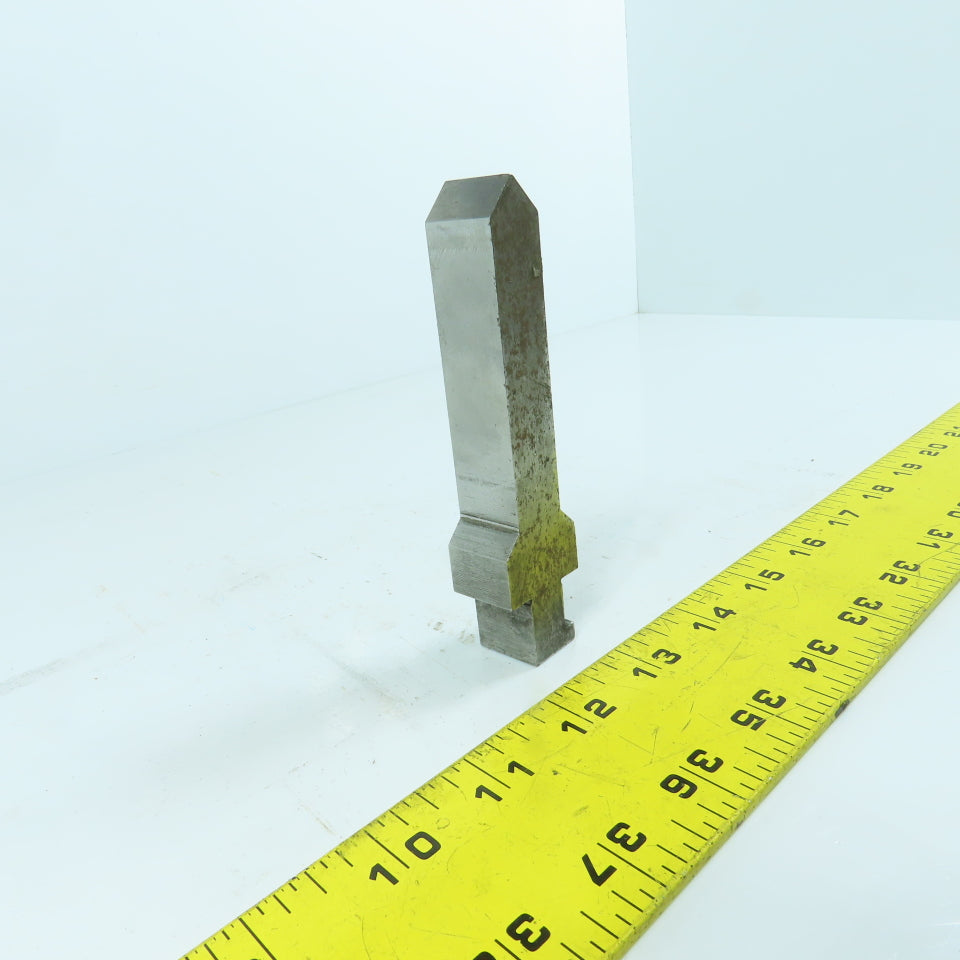 3/4" L Press Brake 90° Forming Angle Die Block Punch 3-3/4" H 1/2" Safety Tang