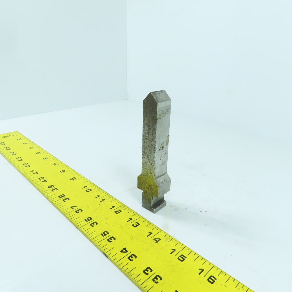3/4" L Press Brake 90° Forming Angle Die Block Punch 3-3/4" H 1/2" Safety Tang