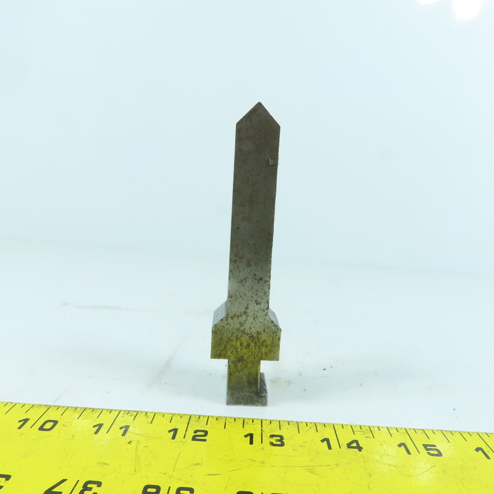 3/4" L Press Brake 90° Forming Angle Die Block Punch 3-3/4" H 1/2" Safety Tang