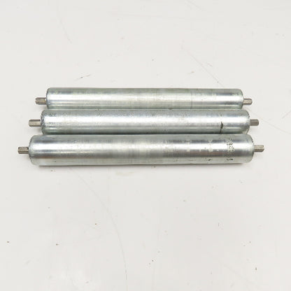 1-3/8" OD x 10-3/16" BF Gravity Conveyor Roller 11" OAL Lot Of 3
