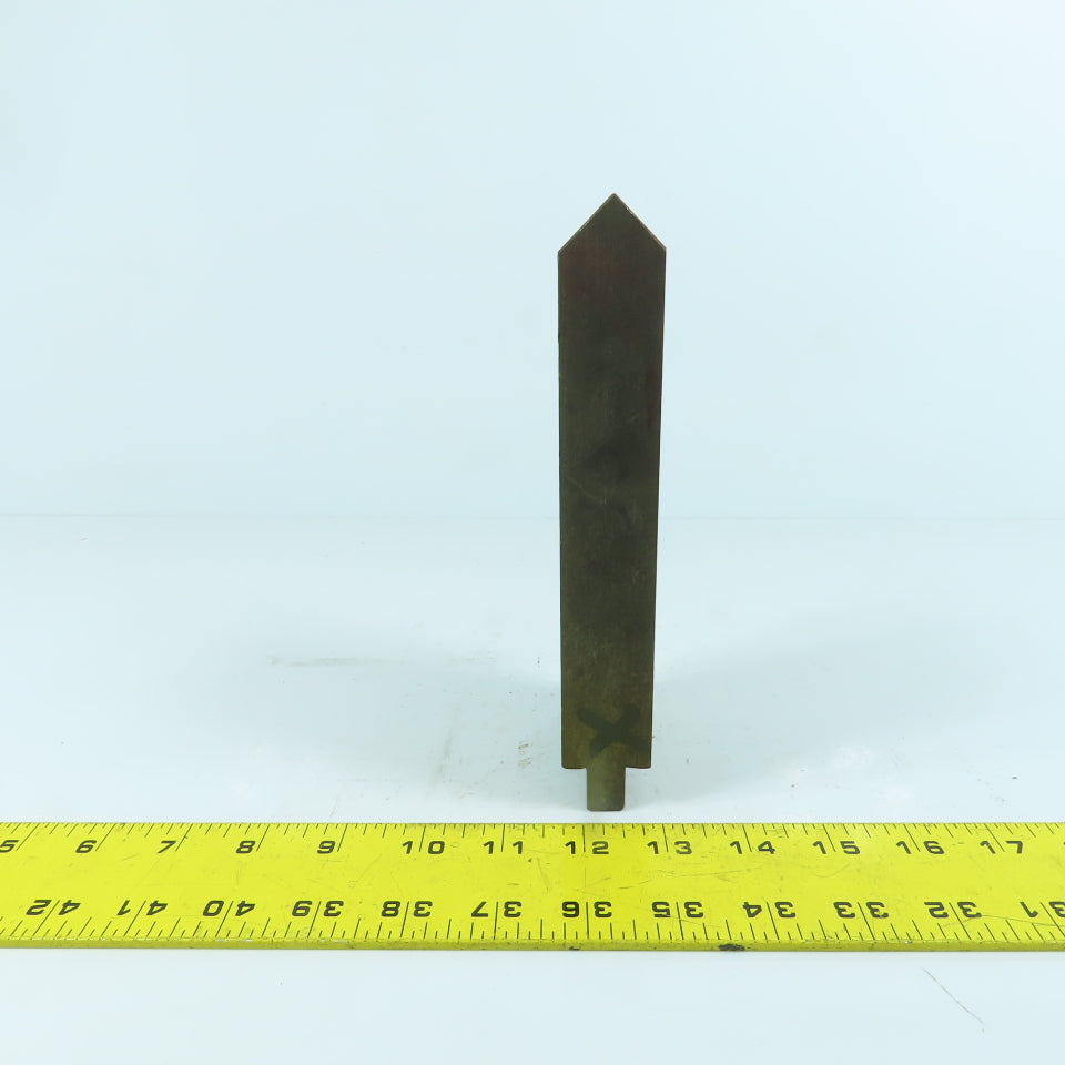 2-3/4" L Press Brake 90° Forming Angle Die Block Punch 7" Tall 1/2" Tang