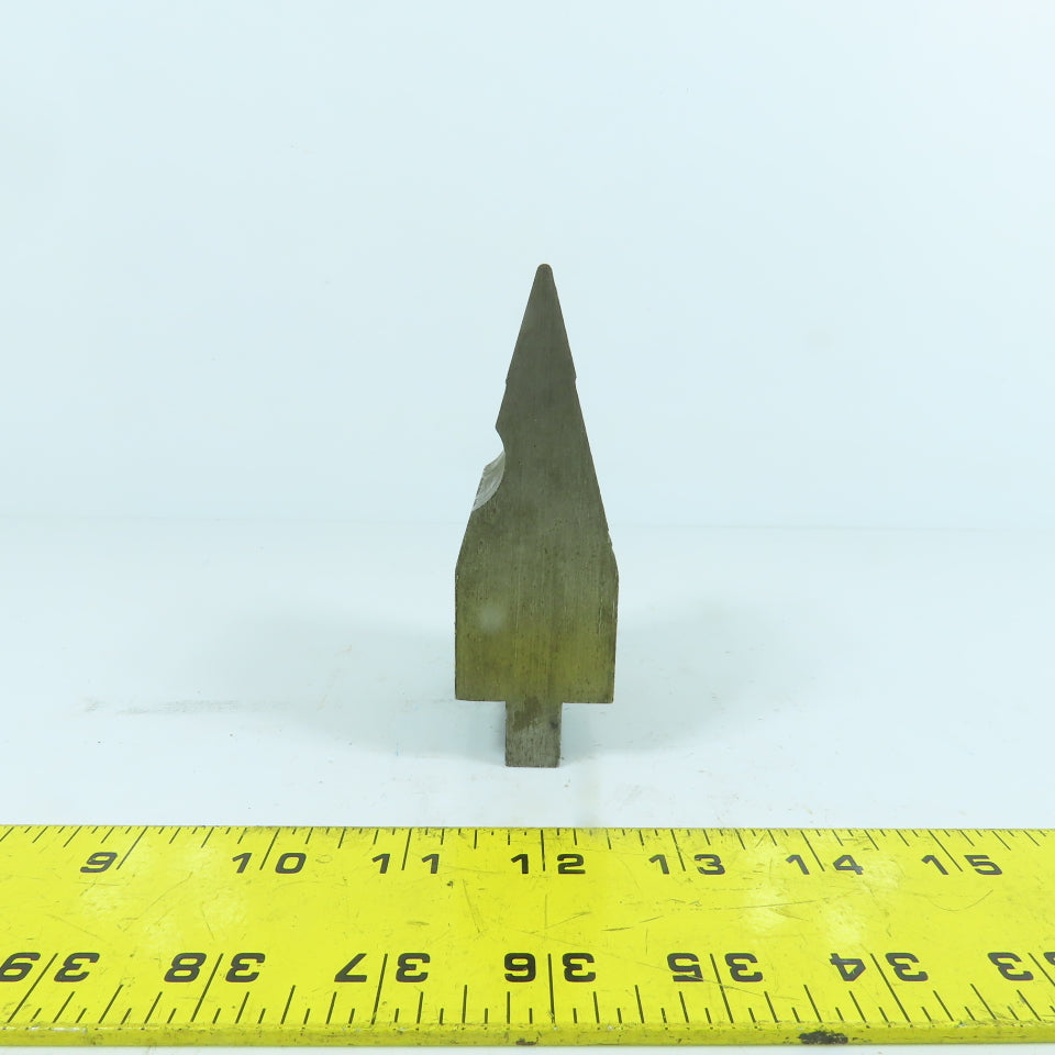 2-1/2" Press Brake Forming Acute Angle Die Block 3-3/4" High 1/2" Tang