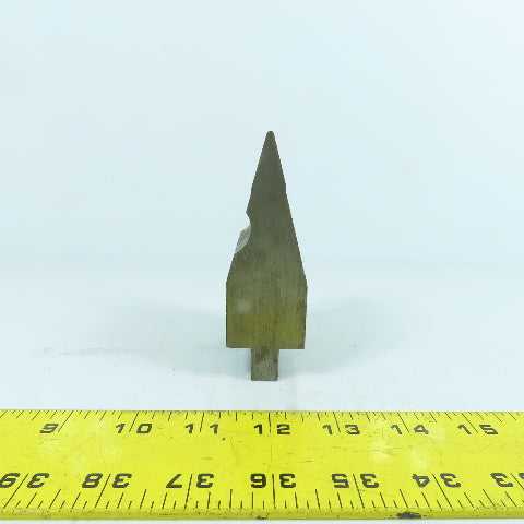 2-1/2" Press Brake Forming Acute Angle Die Block 3-3/4" High 1/2" Tang