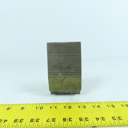 2-1/2" Press Brake Forming Acute Angle Die Block 3-3/4" High 1/2" Tang