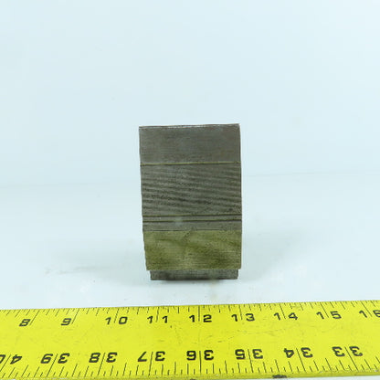 2-1/2" Press Brake Forming Acute Angle Die Block 3-3/4" High 1/2" Tang