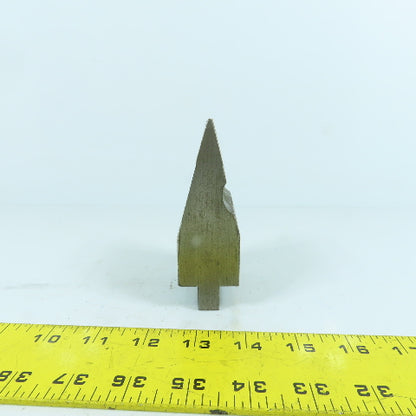 2-1/2" Press Brake Forming Acute Angle Die Block 3-3/4" High 1/2" Tang
