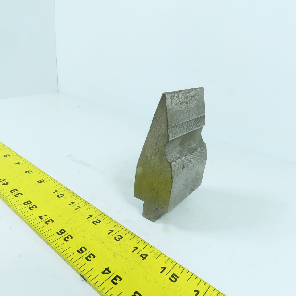 2-1/2" Press Brake Forming Acute Angle Die Block 3-3/4" High 1/2" Tang