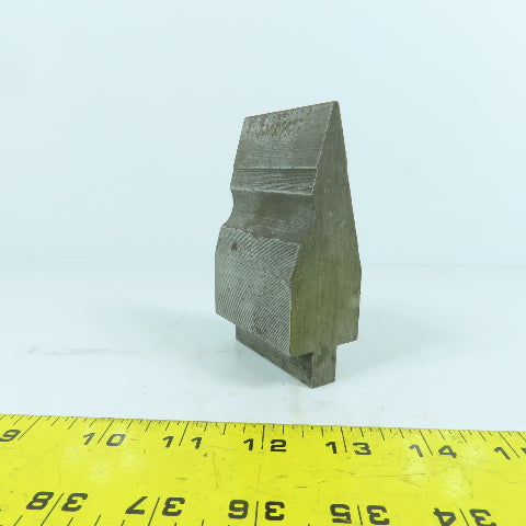 2-1/2" Press Brake Forming Acute Angle Die Block 3-3/4" High 1/2" Tang