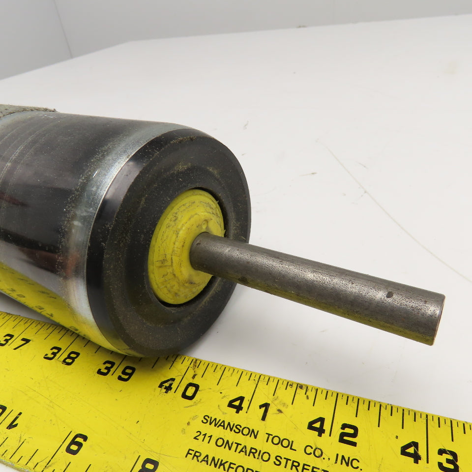 Interroll 3-5/32" OD Gravity Conveyor Roller 10-3/16" BF 1/2" Round Axle