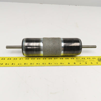 Interroll 3-5/32" OD Gravity Conveyor Roller 10-3/16" BF 1/2" Round Axle