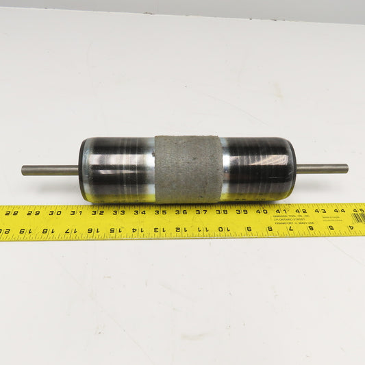 Interroll 3-5/32" OD Gravity Conveyor Roller 10-3/16" BF 1/2" Round Axle