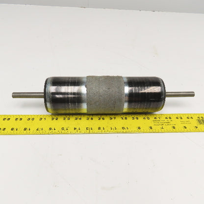 Interroll 3-5/32" OD Gravity Conveyor Roller 10-3/16" BF 1/2" Round Axle