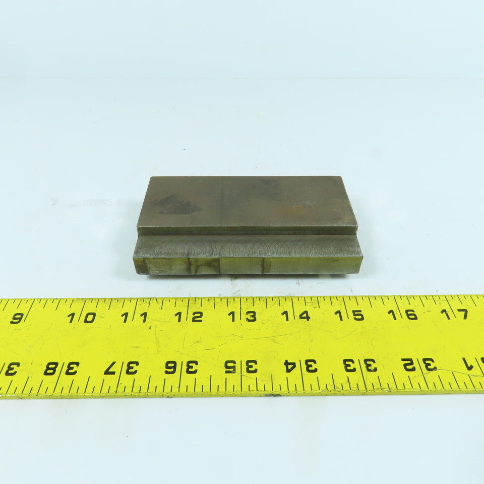 4-1/2" L Press Brake 90° V-Forming Angle Die Block 1/2" Tang 1" Thick