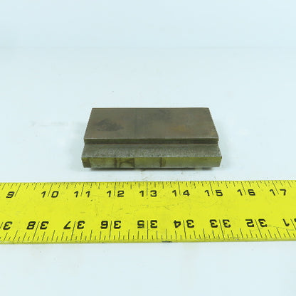4-1/2" L Press Brake 90° V-Forming Angle Die Block 1/2" Tang 1" Thick