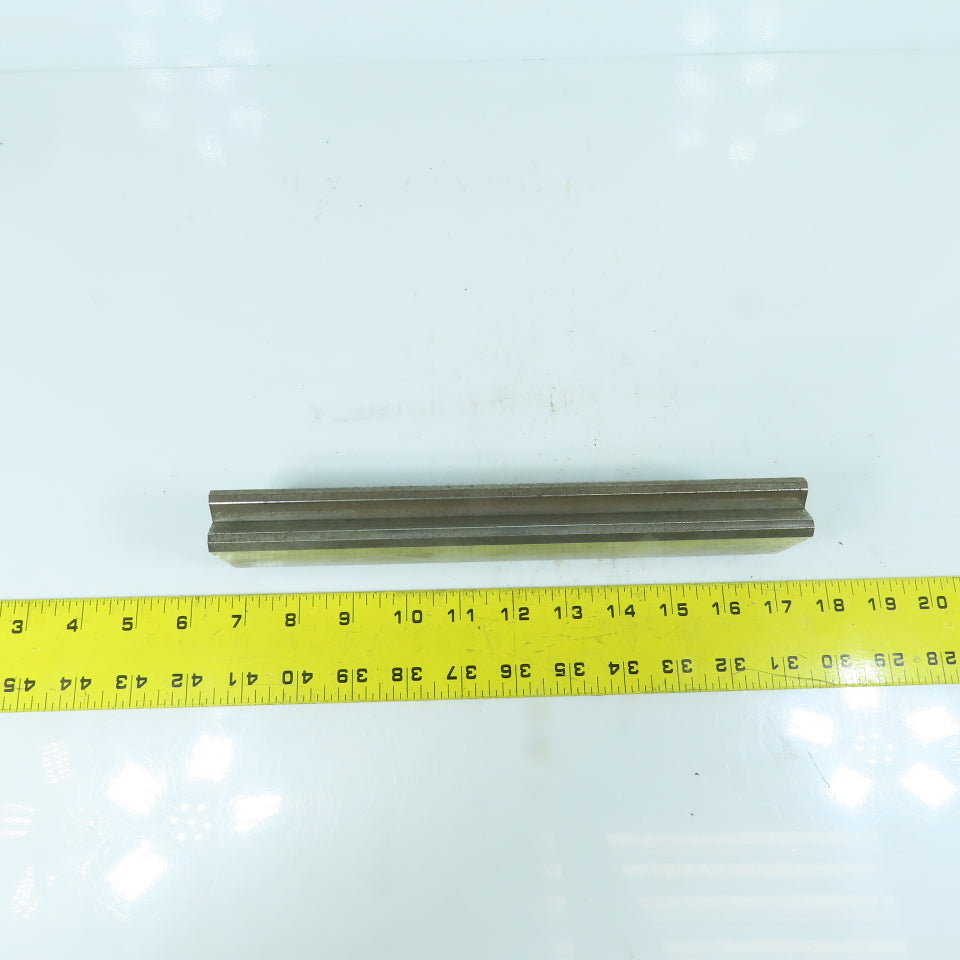10" L Press Brake 90° V-Forming Angle Die Block 1/2" Tang 1" Thick