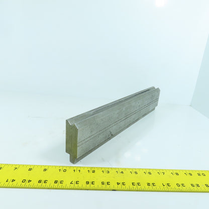 16-1/4" L Press Brake 90° V-Forming Angle Die Block 1/2" Tang 1.2" Thick